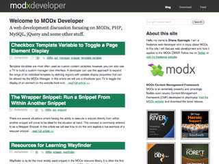 MODx Developer