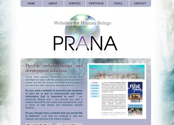 Prana Web Design