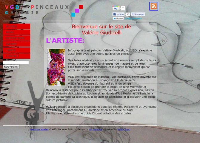 VGD Pinceaux artist portfolio