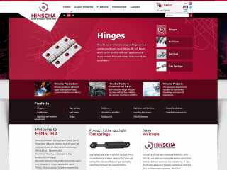 Hinscha - Expert in hinges and trailer parts