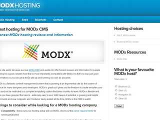 MODx Hosting