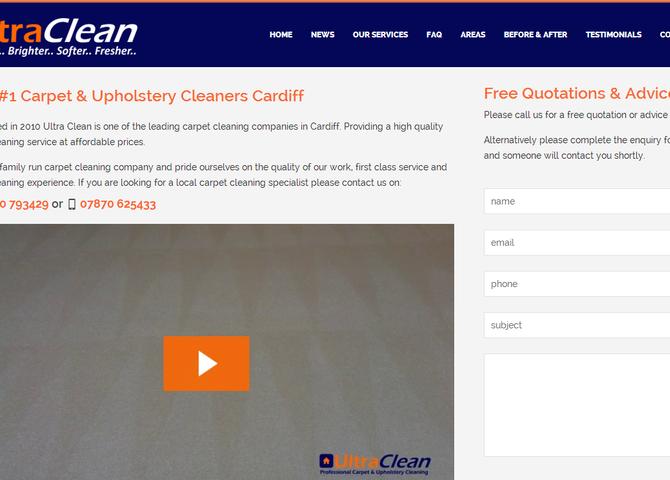 Carpet & Upholstery Cleaning Cardiff - Ultra Clean Services