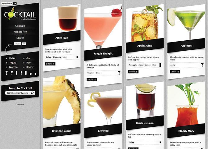 Cocktail Recipes DB