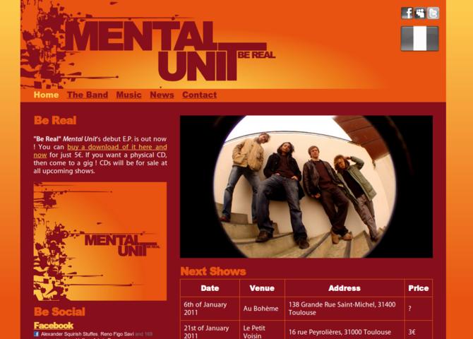 Mental Unit - Official Band Website
