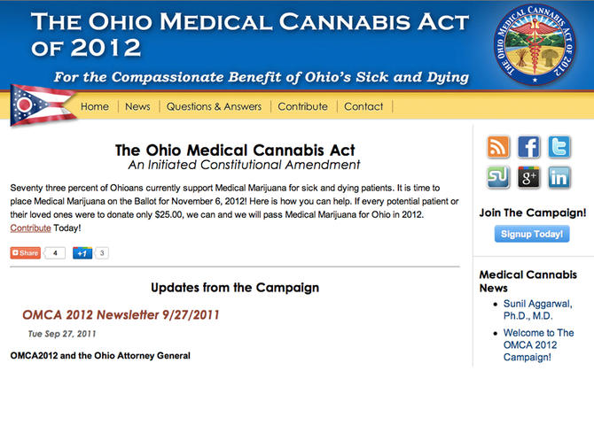 The Ohio Medical Cannabis Act of 2012