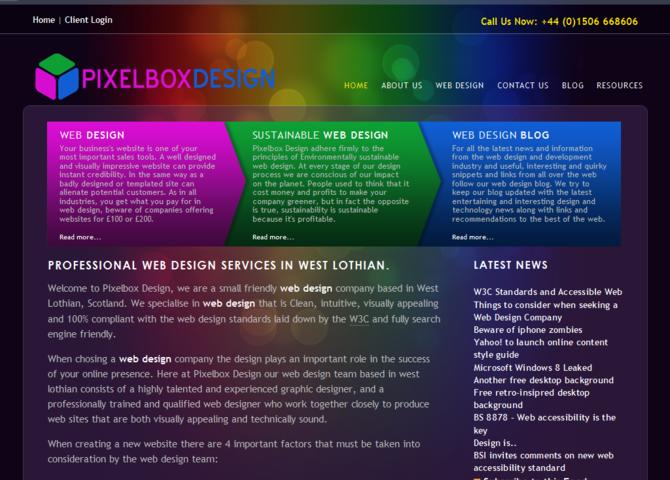 Website Design by Pixelbox Design
